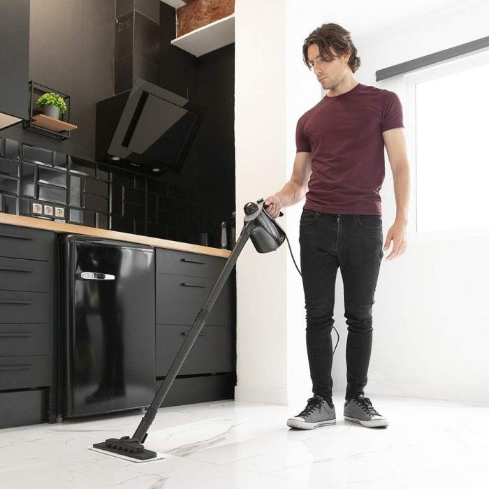 Aparat de curatat cu aburi Cecotec HydroSteam 1040 Active&Soap, 1100W, Mop, 450ml, 12 accesorii, 40 g/min - RESIGILAT [9]