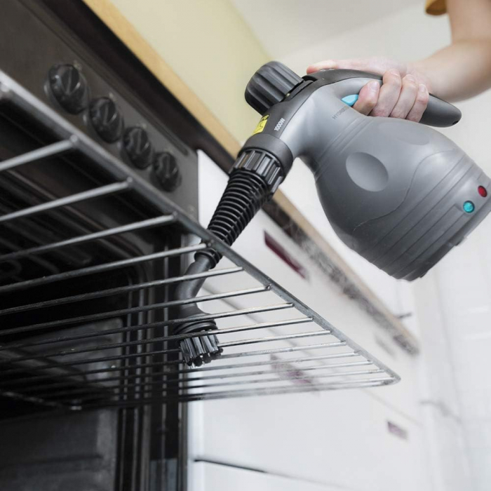 Aparat de curatat cu abur Cecotec HydroSteam 1030 Active, presiune maxima 3 bari, putere 1000W, Debit de abur 30g/min [8]