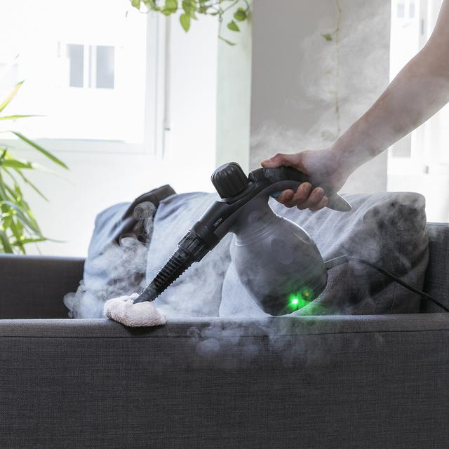Aparat de curatat cu abur Cecotec HydroSteam 1030 Active, presiune maxima 3 bari, putere 1000W, Debit de abur 30g/min [9]