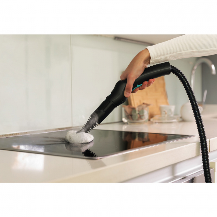 Aparat de curatat cu aburi Cecotec HydroSteam 2030 Active, 2000W, Mop, 750 ml, 12 accesorii, 35 g/min [10]