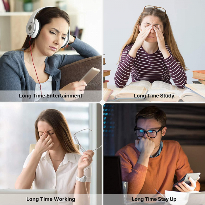 Aparat de masaj pentru ochi Renpho EM001 pentru masare cu Bluetooth, Muzica, Vibratii, 5 moduri [5]