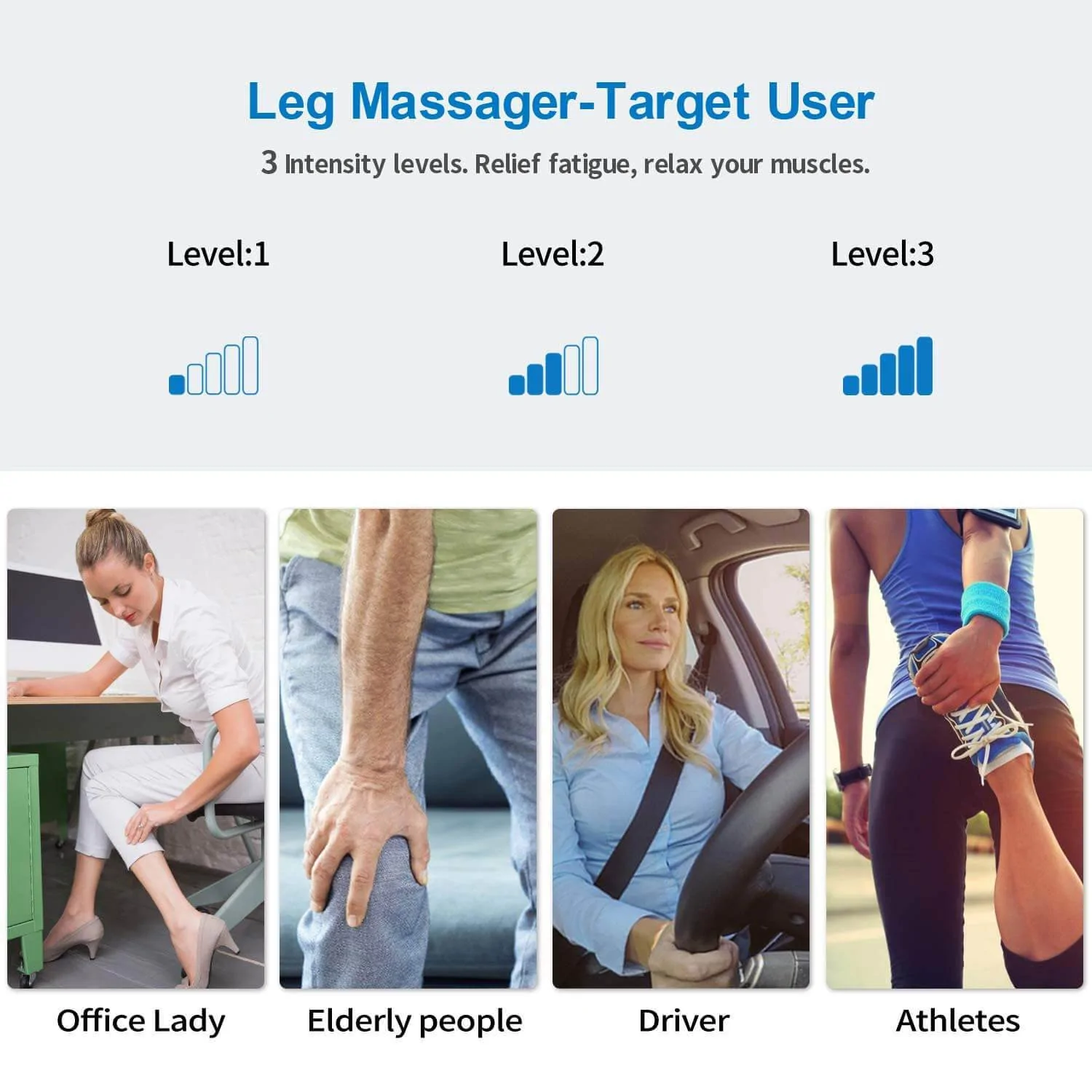 Aparat de masaj picioare Renpho ALM070H, 6 moduri, 3 intensitati, Incalzire, circulatie si ameliorarea durerii, compresie aer, relaxarea musculara - Resigilat [7]
