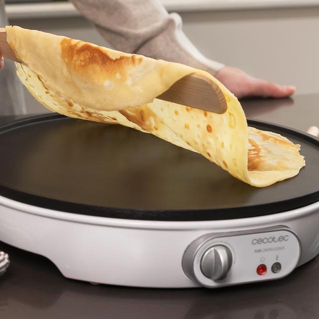 Aparat pentru preparat clatite Cecotec Fun Crepera,1200W, placa antiaderenta, 30,5cm - Resigilat [4]