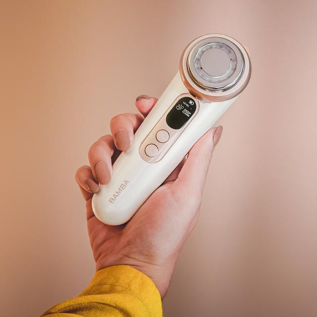 Aparat Pentru Tratament Facial si Intinerirea Pielii Cecotec Bamba FaceCare LightSonic , Masaj facial, EMS, Lumina albastra si rosie [11]