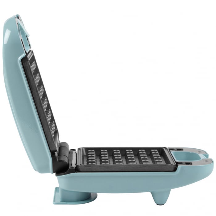Aparat 3 in 1 Petra, vafe, briose, gogosi, placi antiaderente detasabile, 650W, albastru pastel [7]