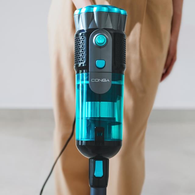 Aspirator vertical Cecotec Conga 700 PowerHead, Perie motorizata, Putere 615W, 18000 Pa, Rezervor 500ml - RESIGILAT [7]