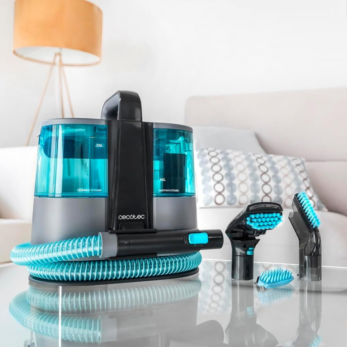 Aspirator cu spalare Cecotec Conga 4000 Carpet&Spot Clean XL, 400W, putere aspirare 12kpa, rezervor apa/detergent, rezervor apa murdara, curatare covoare, tapiterie, saltele, pulverizare [10]