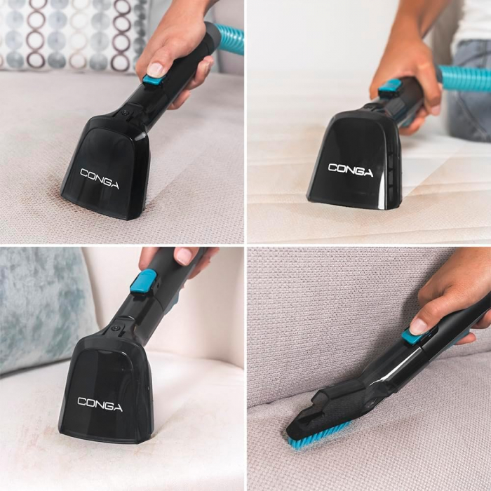 Aspirator cu spalare Cecotec Conga 4000 Carpet&Spot Clean XL Advance, 600W, putere aspirare 14kpa, rezervor apa curata, rezervor apa murdara, curatare covoare, tapiterie, saltele, pulverizare [9]