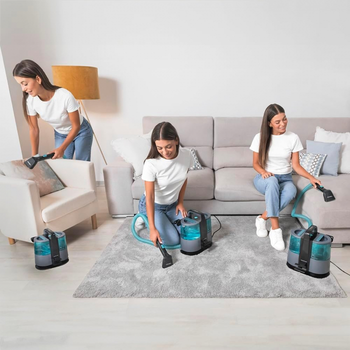 Aspirator cu spalare Cecotec Conga 4000 Carpet&Spot Clean XL, 400W, putere aspirare 12kpa, rezervor apa/detergent, rezervor apa murdara, curatare covoare, tapiterie, saltele, pulverizare [8]