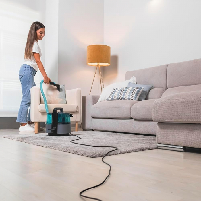 Aspirator cu spalare Cecotec Conga 4000 Carpet&Spot Clean XL, 400W, putere aspirare 12kpa, rezervor apa/detergent, rezervor apa murdara, curatare covoare, tapiterie, saltele, pulverizare [6]
