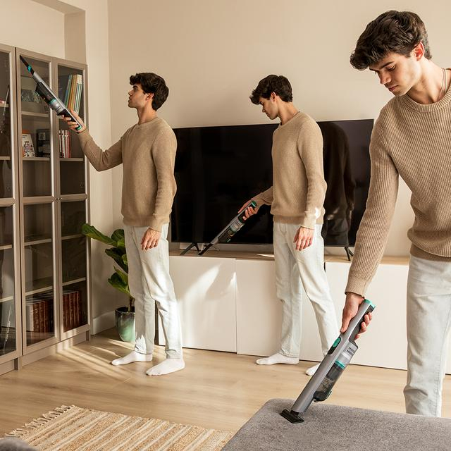 Aspirator de mana Conga Rockstar Micro+, 200W, 20 kPal, Baterie Li-Ion 16.8V, 2500 mAh, autonomie 35 min - Resigilat [9]