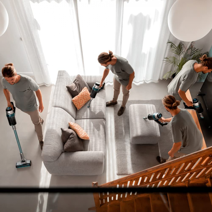 Aspirator vertical 3 in 1 Cecotec Conga RockStar 1600 Titanium, Putere 680W, 4 moduri, 29,6V Li-Ion, Autonomie 75m, Rezervor 600ml - Resigilat [4]