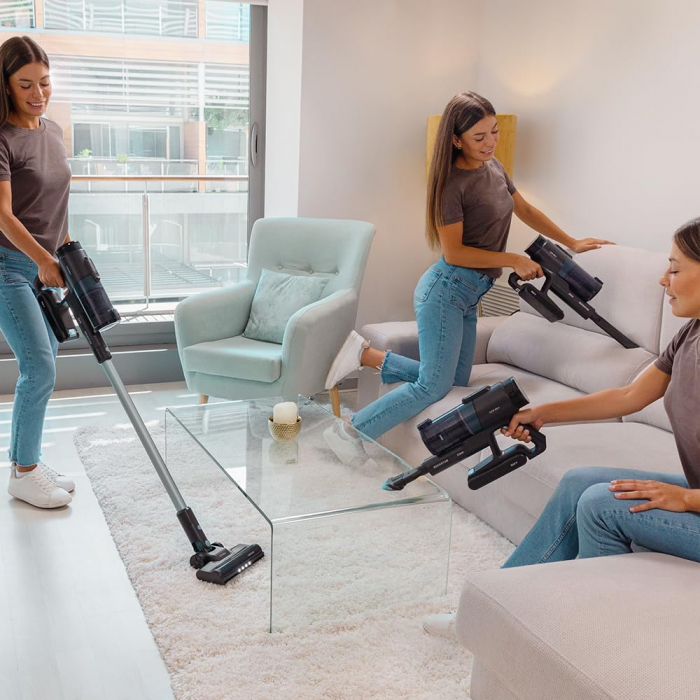 Aspirator vertical 3 in 1 Rockstar 1500 Ray Pure, Putere 215W, 25.2V Li-Ion, 12kPa, Autonomie 45min, Rezervor 500ml - Resigilat [5]