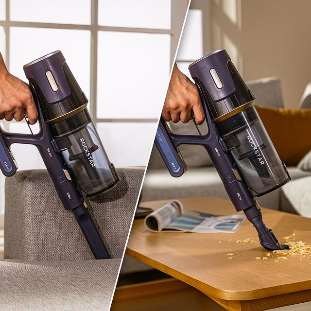 Aspirator vertical Cecotec Conga Rockstar RS70 Pet Flex, 500W, 150 AW, 33,6 V, Acumulator 2500 mAh, Autonomie 65min [10]