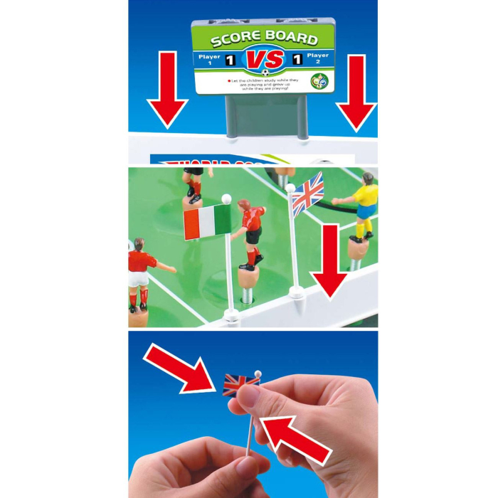 Joc de foosball Rovo 68008, dimensiuni 49 x 36 x 6 cm [4]