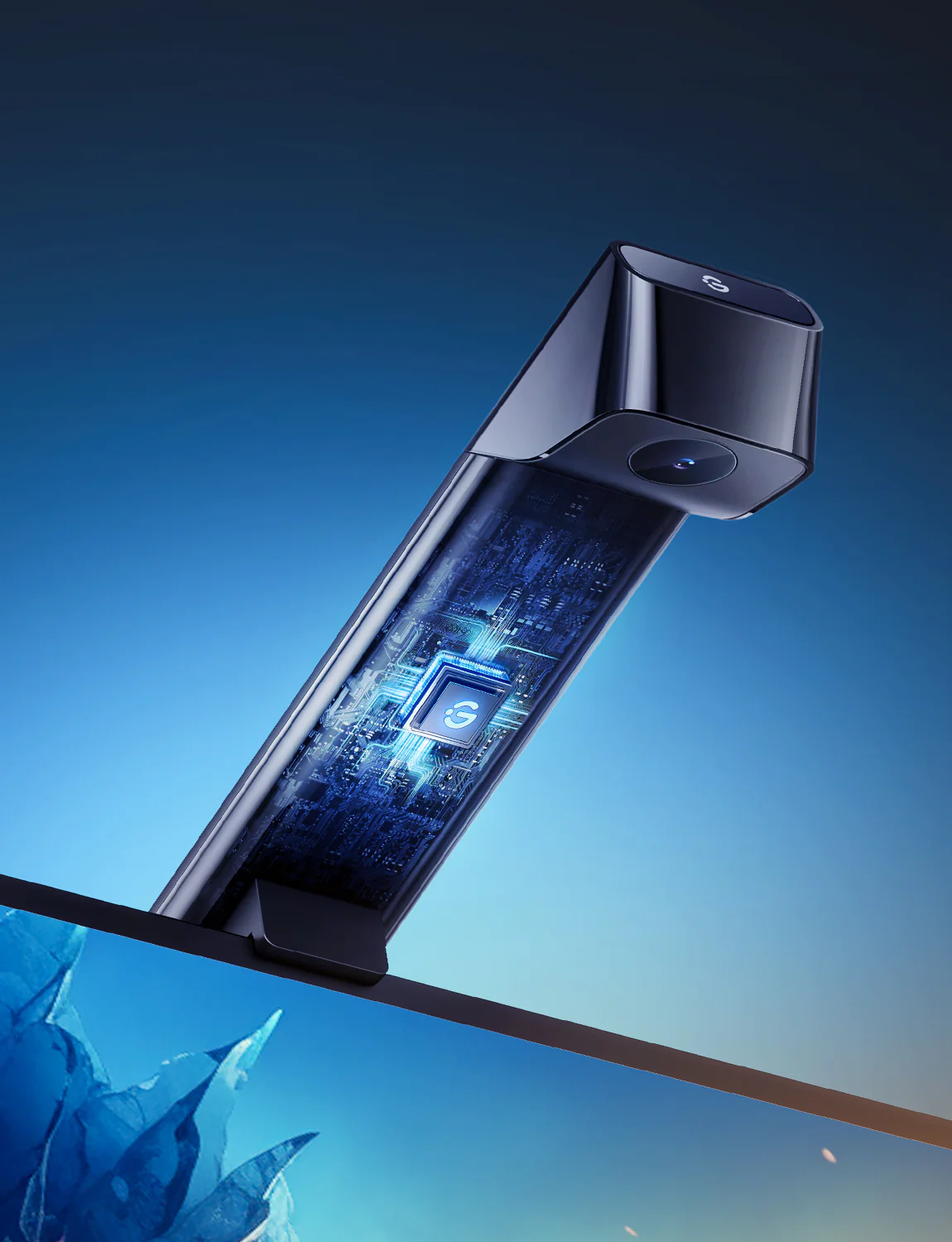 Banda LED Govee TV Backlight 3 Lite, H6099, Wi-Fi + Bluetooth, RGBICW, Camera, 55-65 inch, Fisheye Correction [3]