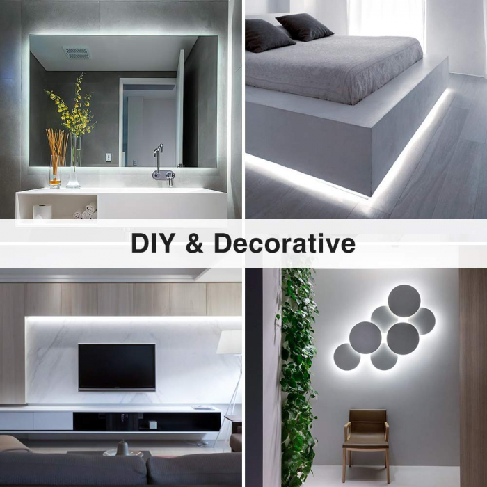 Banda LED Novostella 6m, 360 Leduri Lumina alb rece, Dimmer 6000K [3]