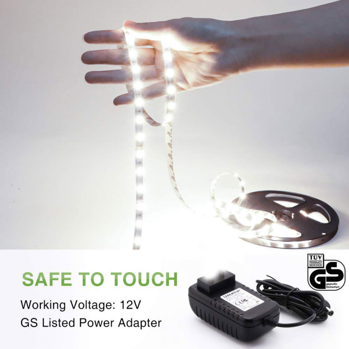 Banda LED Novostella 6m, 360 Leduri Lumina alb rece, Dimmer 6000K [5]