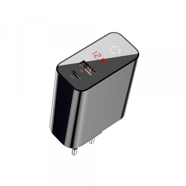 Baseus Incarcatorperete PPS QC USB + PD 45W Negru [3]