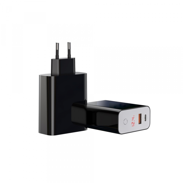 Baseus Incarcatorperete PPS QC USB + PD 45W Negru [5]