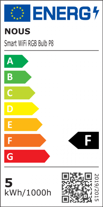 Set 2 becuri LED RGB Smart NOUS P8, GU10, Control din aplicatie [8]
