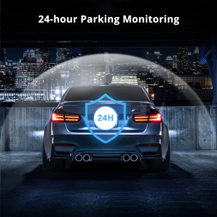 Camera auto DVR AZDOME GS63H, 4K, WiFi, GPS, Unghi 170°, WDR, G-Sensor, Mod parcare, Filmare in bucla [9]