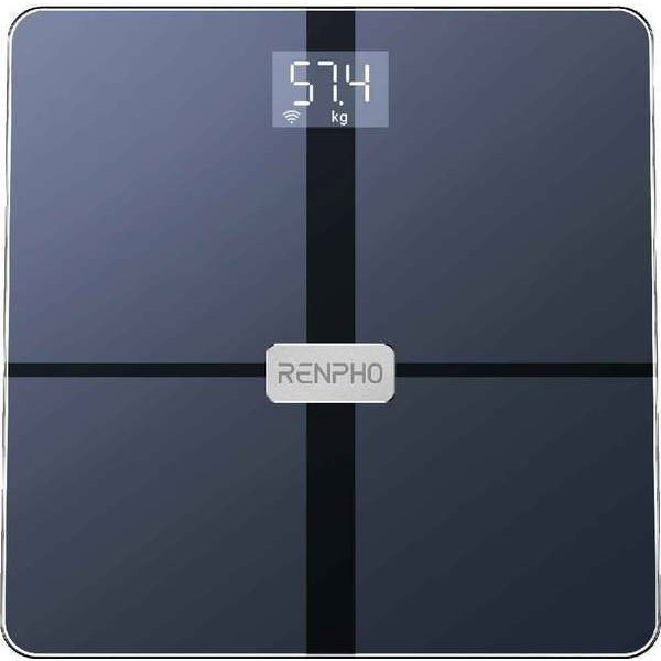 Cantar de baie Smart Renpho WBE28, Wifi, Bluetooth, Maxim 180Kg, 13 masuratori, BMI, Compatibil cu Samsung Health, Apple Health, Google Fit and Fitbit sync. Resigilat [2]