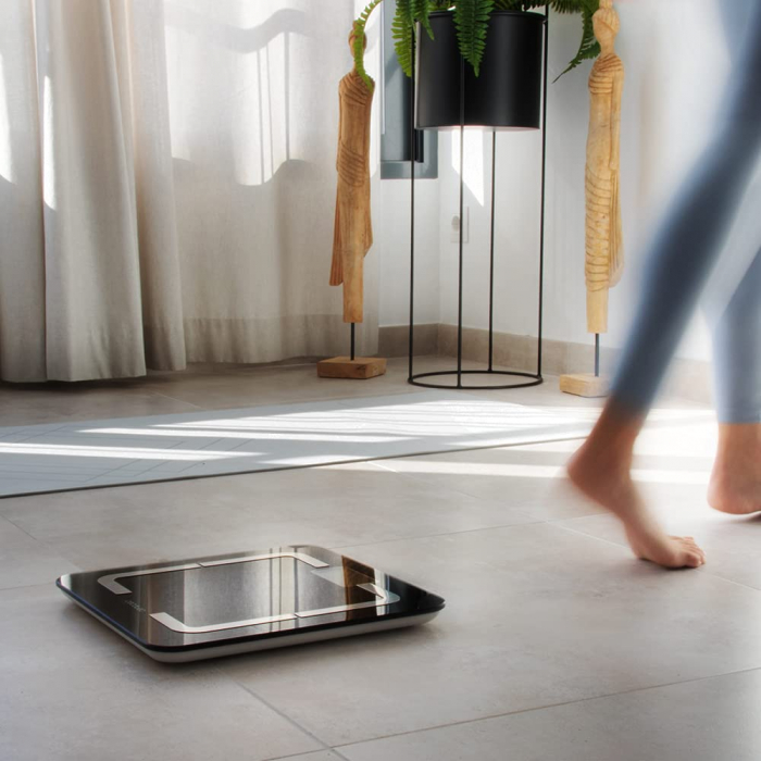 Cantar de baie digital Cecotec 4090 Surface Precision 9500 Smart Healthy, Ecran LCD, Maxim 180 kg, TenBIA, Four Precision, BabyWeight, Negru - Resigilat [5]