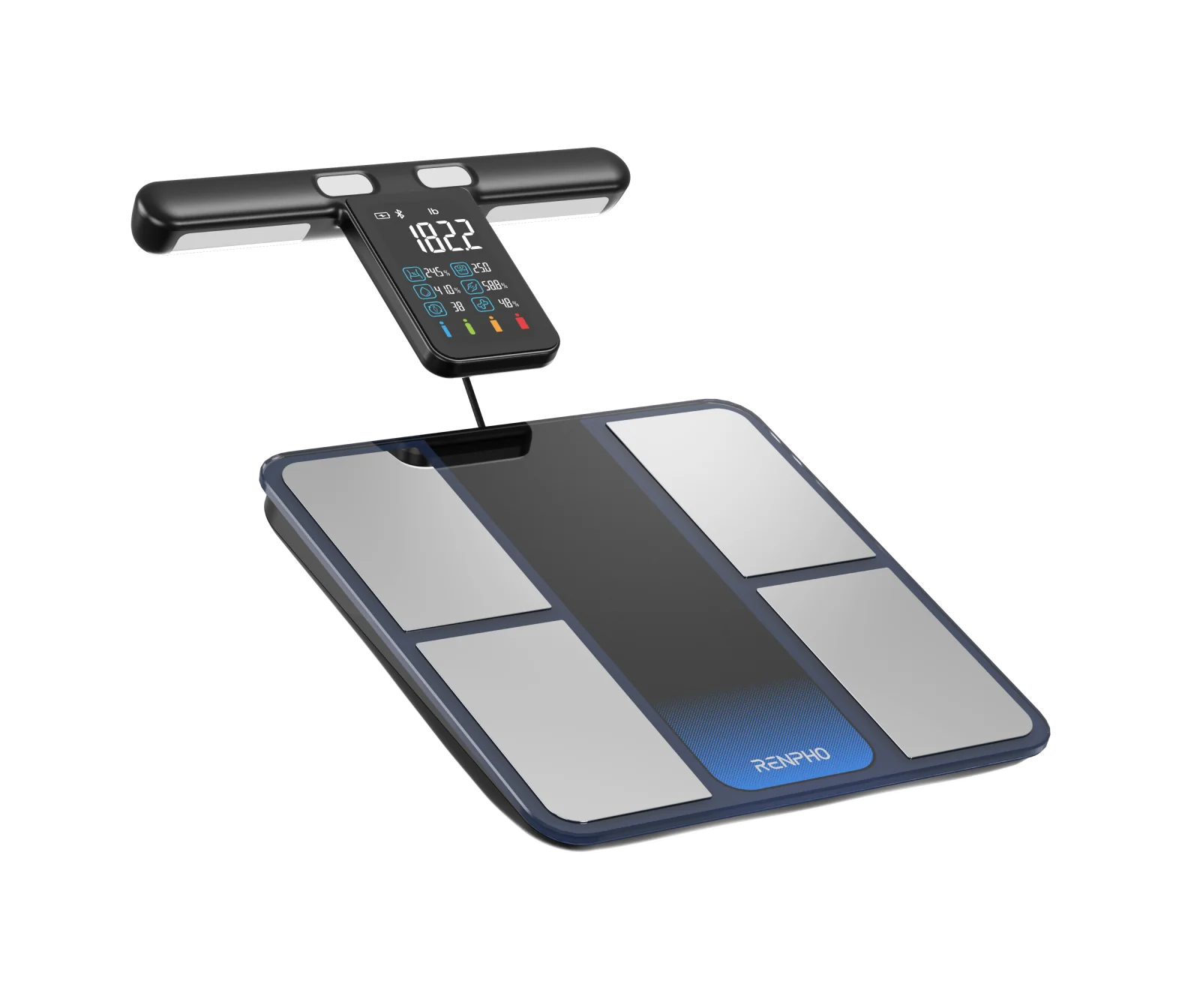 Cantar SMART Digital RENPHO MSC01 Analiza Corporala Segmentala, Wifi, Bluetooth, 50+ metrici de sanatate, Apple Health, Fitbit, Samsung Health [8]
