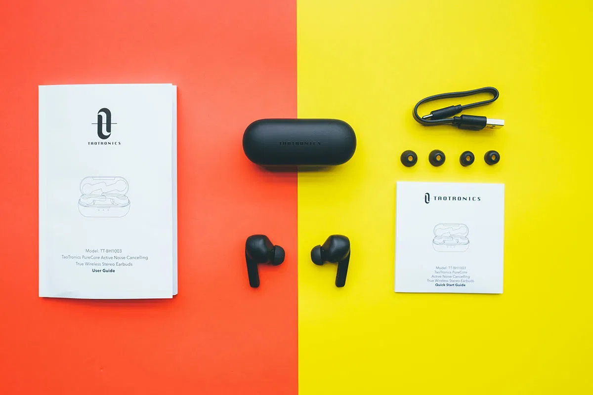 Casti audio In-Ear Taotronics TT-BH1001, True Wireless, Bluetooth 5.0, TWS  USB-C - Resigilat [8]