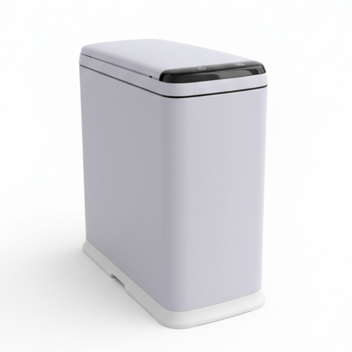 Cos de gunoi cu senzor automat Rovotec SD-809, deschidere cu senzor sau touch, 9L, Alb [10]