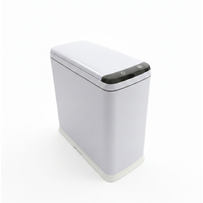 Cos de gunoi cu senzor automat Rovotec SD-809, deschidere cu senzor sau touch, 9L, Alb [6]