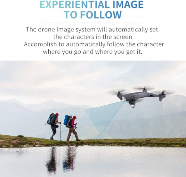 Drona Visuo XS809HW Camera 2Mp cu transmisie pe telefon, altitudine automata, brate pliabile [6]