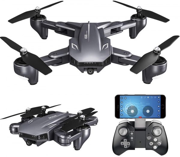 Drona Visuo XS809HW Camera 2Mp cu transmisie pe telefon, altitudine automata, brate pliabile [8]