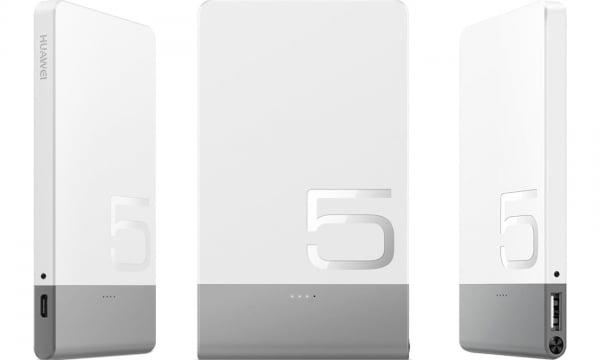 Acumulator extern Huawei AP006L, 5000 mAh, Alb [2]