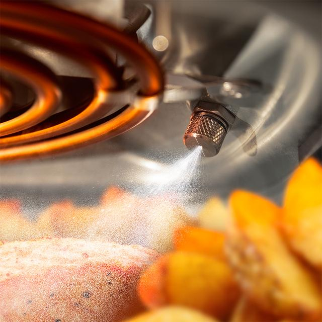 Friteuza cu aer cald Cecotec Neon 5000, spray apa, 5 litri, lumina interioara, HealtyCrispy si perfectCook, 10 meniuri presetate, ecran tactil [7]