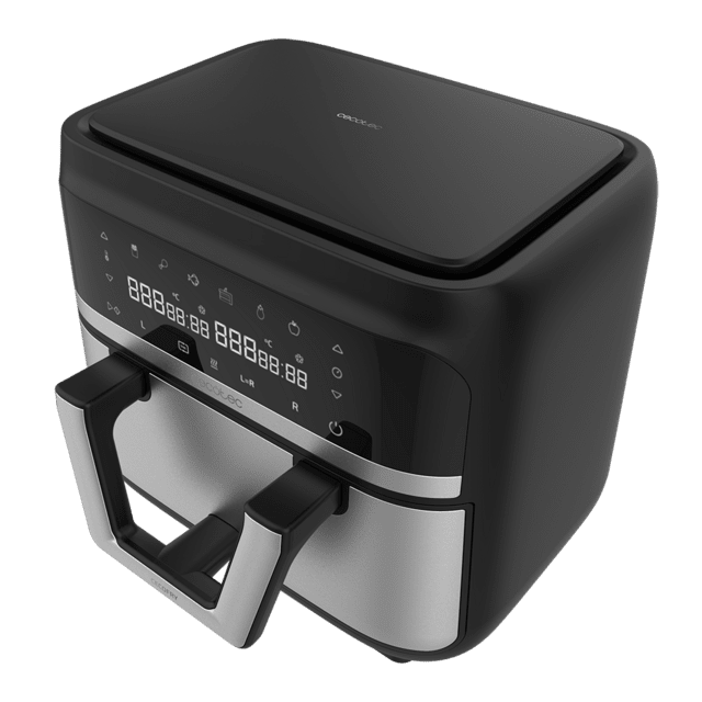 Friteuza cu aer cald, fara ulei Cecotec Cecofry Dual 9000, 2850W, 9L, Control tactil, 6 Programe [9]