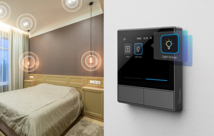 Intrerupator Smart cu touch si functie termostat Sonoff NS Panel [10]