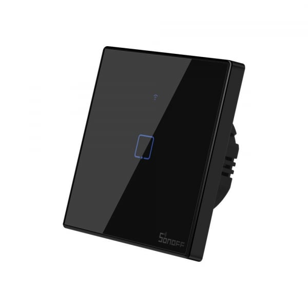 Intrerupator Smart  cu Touch WiFi + RF 433 Sonoff T3 EU TX, 1 canal [2]