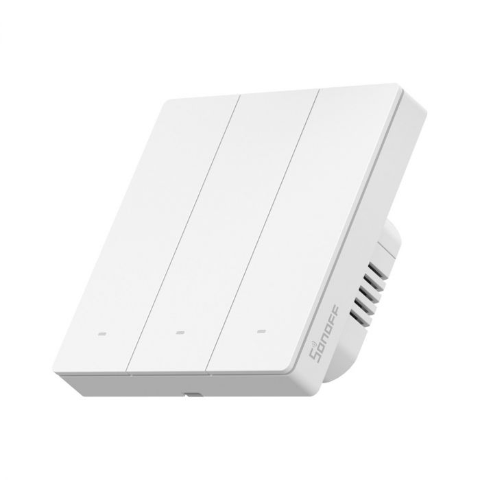 Intrerupator Smart Sonoff M5-3C-80W, WiFi, 6A, Matter, 3 canale [2]