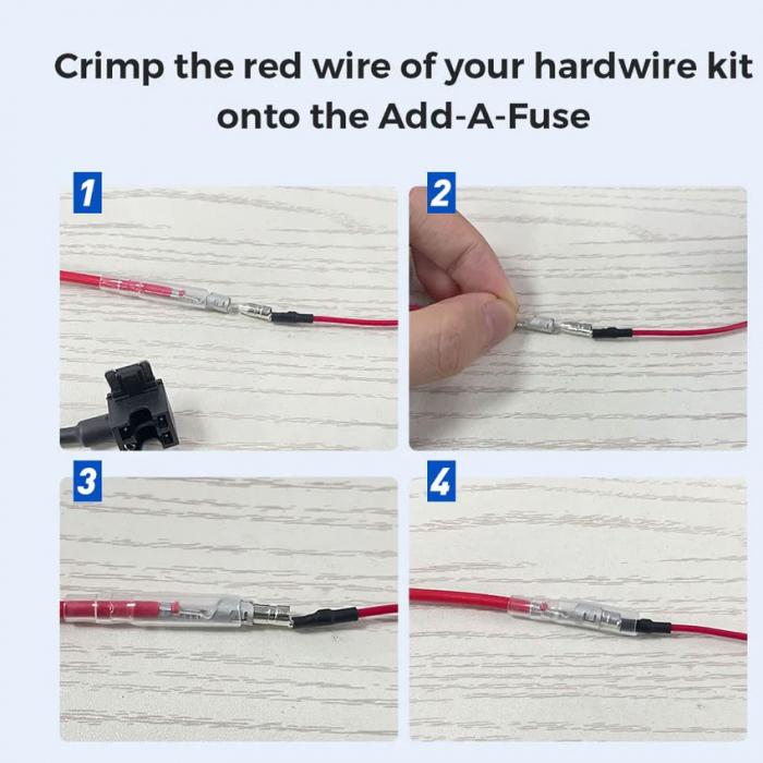 Kit cablu alimentare si monitorizare miscare pentru AZDOME JYX04 pentru modele M300 & M300S, 12/24V To 5V/3A, Micro USB [6]