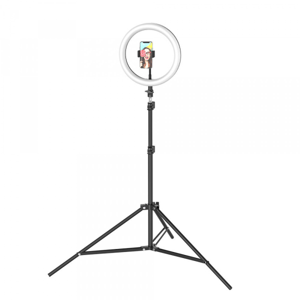 Lampa Circulara LED BlitzWolf BW-SL2 Make up Profesionala, Ring Light 120 Leduri cu Lumina Rece/Calda [12]