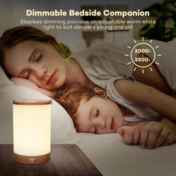 Lampa led reincarcabila TaoTronics TT-DL23 control Touch, 7 culori de lumina [9]