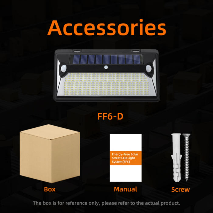 Lampa solara de perete Superfire FF6-D, 72W LED, 360leduri,3 moduri, incarcare solara si senzor de miscare [7]