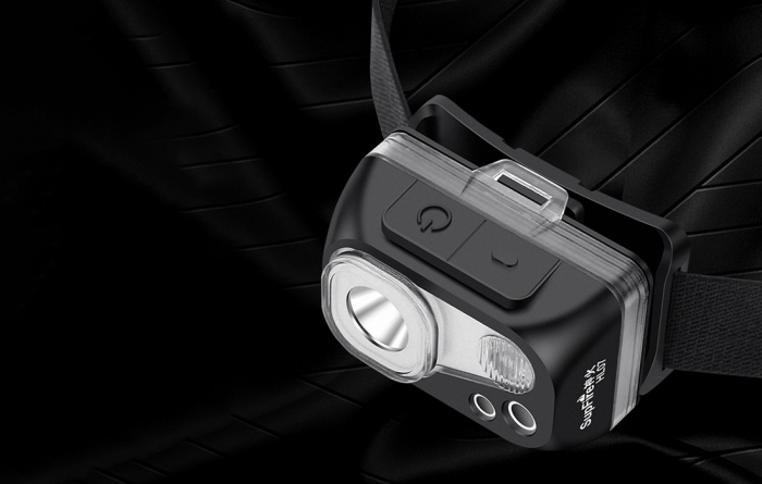 Lanterna LED pentru cap Supfire HL07, 5W, 320 lm, 1200 mAh, senzor de miscare, 5 moduri, incarcare USB, IP67, Negru [7]