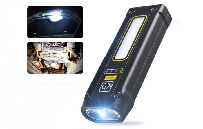 Lanterna Multifunctionala LED Superfire EF01, 300Lm, USB-C, 1000mAh, 10W, Lumina de urgenta [5]