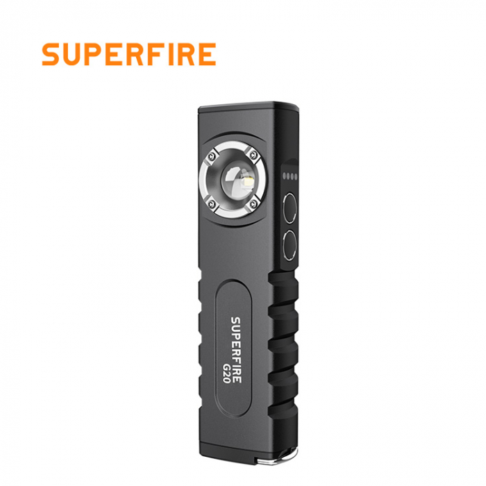 Lanterna Multifunctionala LED Superfire G20, Laser, 500 lumeni, acumulator 2000mAh, incarcare USB-C [3]