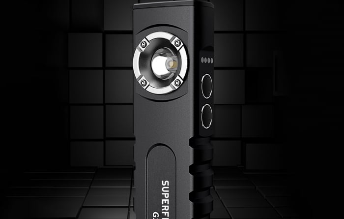 Lanterna Multifunctionala LED Superfire G20, Laser, 500 lumeni, acumulator 2000mAh, incarcare USB-C [4]