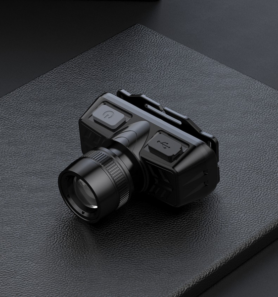 Lanterna LED pentru cap Supfire HL50, USB, 300lm, 200m, incarcare USB [4]