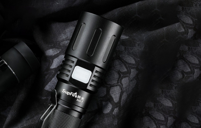 Lanterna LED SupFire X60-T cu Zoom, 36W, 3000 lm, 3400 mAh, incarcare USB, IP34, functie Powerbank [4]